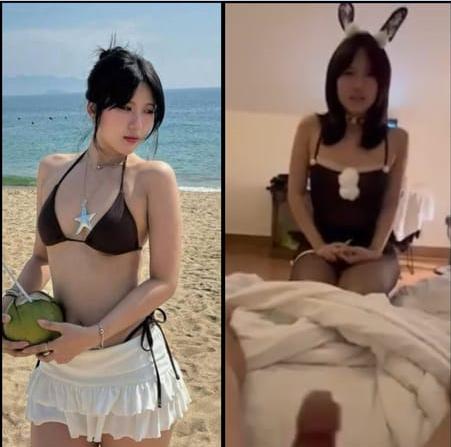 Phương Anh 2ka7 cực xinh cosplay thỏ bị ny huấn luyện bạo dâm